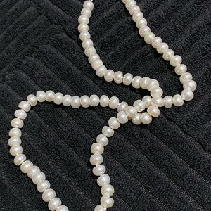 Genuine White Pearl Necklace
